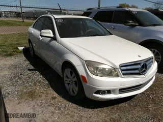 2008 Mercedes-Benz C-Class 3.0L Sport with VIN WDDGF54X48F043532, listed as a IAAI auction lot 41911026 with 443,414 mi miles. Bid and sale history available at carsss.com. Image 1.
