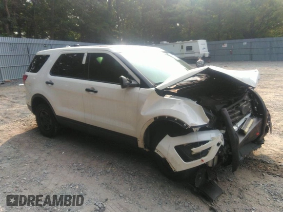 2017 Ford Police Interceptor Utility z VIN 1FM5K8AR9HGA24386, wystawiony jako IAAI lot #37197888 z przebiegiem 80 013 mil mil oraz . Historia ofert i sprzedaży dostępna na DreamBid. Obrazek 1.