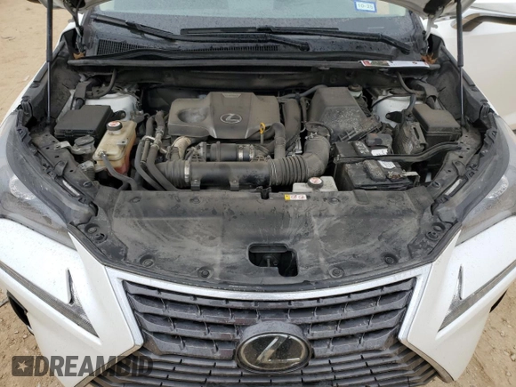 2020 Lexus NX 300 with VIN JTJAARBZ1L2176885, listed as a Copart auction lot 43062925 with 81,627 mi miles and Salvage title. Bid and sale history available at DreamBid. Image 14.