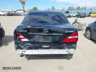 2005 Lexus LS 430 with VIN JTHBN36FX55003035, listed as a IAAI auction lot 41612996 with 166,486 mi miles. Bid and sale history available at carsss.com. Image 17.