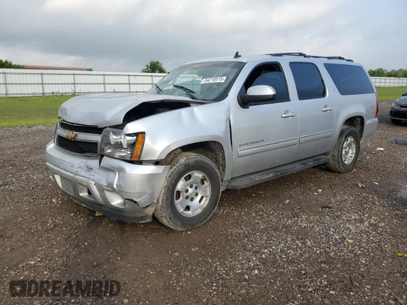 2012 Chevrolet Suburban LT z VIN 1GNSCJE01CR128642, wystawiony jako Copart lot #54210515 z przebiegiem Nie podano mil oraz Szkoda całkowita • Salvage title. Historia ofert i sprzedaży dostępna na DreamBid. Obrazek 1.