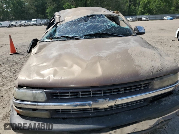 2001 Chevrolet Silverado 1500 LS with VIN 1GCEK19T41Z272423, listed as a Copart auction lot 53672165 with Not Provided miles and Salvage Title. Bid and sale history available at DreamBid. Image 5.