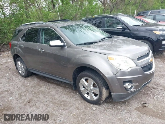 2012 Chevrolet Equinox LTZ with VIN 2GNFLGE55C6289104, listed as a IAAI auction lot 42088565 with 108,936 mi miles. Bid and sale history available at carsss.com. Image 1.