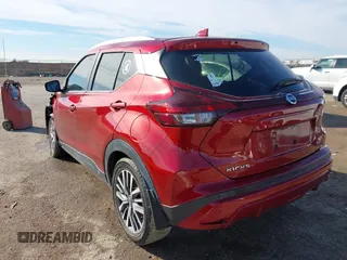 2021 Nissan Kicks SV with VIN 3N1CP5CV4ML529413, listed as a IAAI auction lot 41341916 with 55,118 mi miles. Bid and sale history available at carsss.com. Image 3.