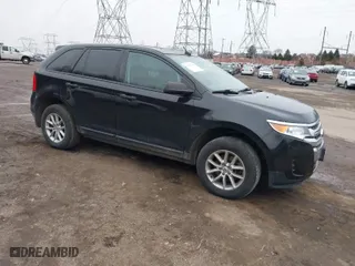 2014 Ford Edge SE with VIN 2FMDK3GC9EBB05912, listed as a IAAI auction lot 41554802 with 137,139 mi miles. Bid and sale history available at carsss.com. Image 1.
