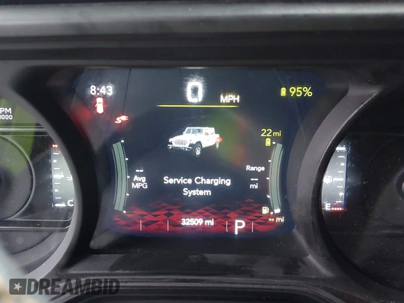 2024 Jeep Wrangler Sahara with VIN 1C4RJXP63RW148483, listed as a IAAI auction lot 41906879 with 32,509 mi miles and . Bid and sale history available at DreamBid. Image 7.