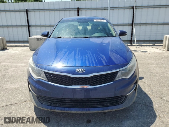 2017 Kia Optima LX with VIN 5XXGT4L32HG123232, listed as a Copart auction lot 55656235 with 201,138 mi miles and Clean Title. Bid and sale history available at carsss.com. Image 5.