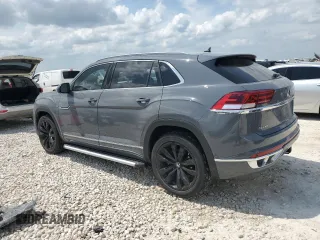 2022 Volkswagen Atlas SEL Premium R-Line with VIN 1V2FE2CA6NC219819, listed as a Copart auction lot 54796015 with 33,911 mi miles and Clean title. Bid and sale history available at DreamBid. Image 2.