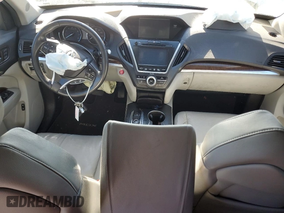 2018 Acura MDX with VIN 5J8YD4H34JL004454, listed as a Copart auction lot 43599075 with 98,974 mi miles and Salvage Title. Bid and sale history available at DreamBid. Image 8.