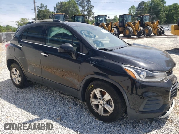 2019 Chevrolet Trax LT with VIN KL7CJLSB0KB747208, listed as a Copart auction lot 53985295 with 127,032 mi miles and Salvage Title. Bid and sale history available at carsss.com. Image 4.