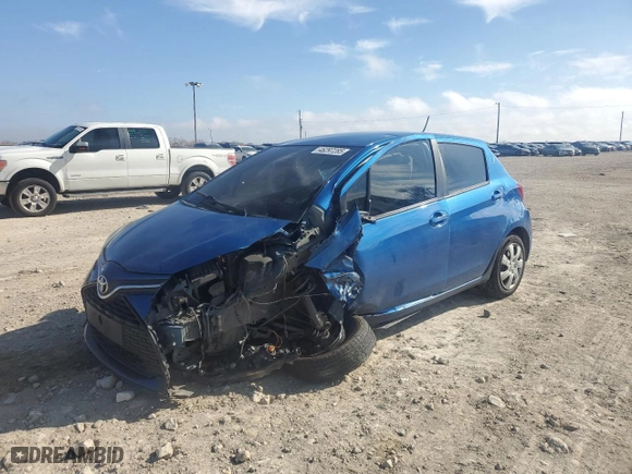 2016 Toyota Yaris L with VIN VNKKTUD38GA064228, listed as a Copart auction lot 46297285 with 0 mi miles and Salvage Title. Bid and sale history available at carsss.com. Image 1.
