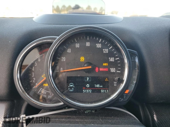 2019 MINI Countryman Cooper S with VIN WMZYT5C52K3G94726, listed as a Copart auction lot 75711994 with 51,372 mi miles and Salvage Title. Bid and sale history available at carsss.com. Image 9.