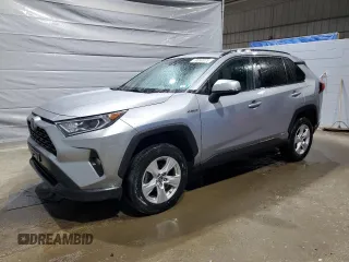2020 Toyota RAV4 Hybrid XLE with VIN 4T3RWRFV0LU009343, listed as a Copart auction lot 59850075 with 68,768 mi miles and Salvage title. Bid and sale history available at DreamBid. Image 1.