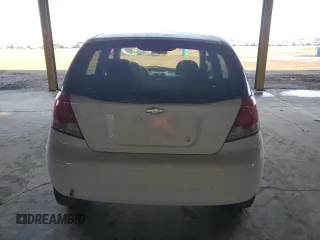 2008 Chevrolet Aveo LS with VIN KL1TD66638B019522, listed as a Copart auction lot 78677024 with 141,202 mi miles and Salvage Title. Bid and sale history available at DreamBid. Image 6.