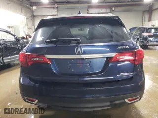 2016 Acura MDX w/Tech/Entertainment with VIN 5FRYD4H69GB016229, listed as a Copart auction lot 50205395 with 163,865 mi miles and Salvage Title. Bid and sale history available at carsss.com. Image 6.