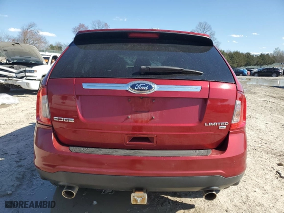 2013 Ford Edge Limited with VIN 2FMDK4KC1DBB28404, listed as a Copart auction lot 50787925 with 227,769 mi miles and Salvage Title. Bid and sale history available at carsss.com. Image 6.