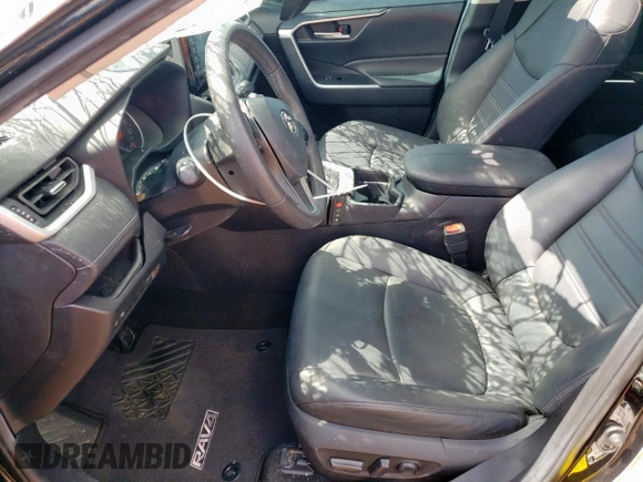 2021 Toyota RAV4 XLE Premium with VIN 2T3C1RFV5MC149234, listed as a Copart auction lot 58960675 with 63,920 mi miles and Salvage title. Bid and sale history available at DreamBid. Image 7.