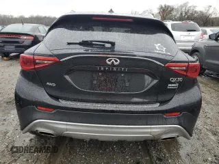 2017 Infiniti QX30 Luxury with VIN SJKCH5CR5HA021457, listed as a Copart auction lot 45233234 with 78,996 mi miles and Salvage Title. Bid and sale history available at carsss.com. Image 6.