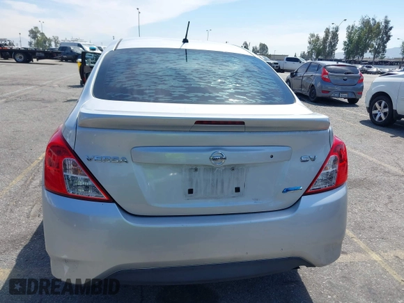 2015 Nissan Versa SV with VIN 3N1CN7AP1FL846929, listed as a IAAI auction lot 42068428 with 104,773 mi miles. Bid and sale history available at carsss.com. Image 16.
