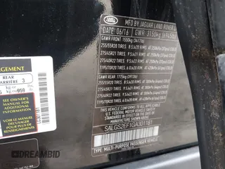 2016 Land Rover Range Rover Supercharged с VIN SALGS2EF1GA301181, выставлен на аукционе IAAI как лот 41860919 с пробегом 107 279 миль миль и . История ставок и продаж доступна на DreamBid. Изображение 9.