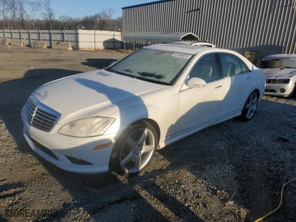 2009 Mercedes-Benz S-Class 5.5L V8 with VIN WDDNG71X39A272366, listed as a Copart auction lot 87468694 with 151,528 mi miles and Clean Title. Bid and sale history available at carsss.com. Image 1.