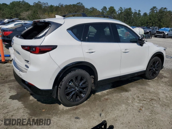 2024 Mazda CX-5 2.5 Carbon Turbo with VIN JM3KFBAY5R0403323, listed as a Copart auction lot 75307144 with 2,842 mi miles and Salvage Title. Bid and sale history available at carsss.com. Image 3.