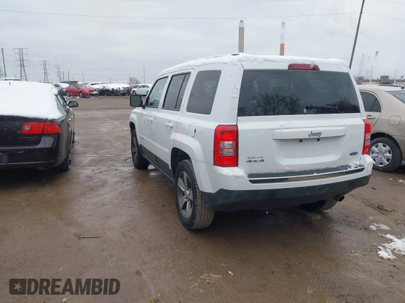 2016 Jeep Patriot High Altitude with VIN 1C4NJRFB4GD639081, listed as a IAAI auction lot 40924588 with 123,668 mi miles and . Bid and sale history available at carsss.com. Image 3.