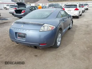 2007 Mitsubishi Eclipse GS with VIN 4A3AK24F07E068656, listed as a IAAI auction lot 41923611 with 147,599 mi miles and . Bid and sale history available at carsss.com. Image 4.