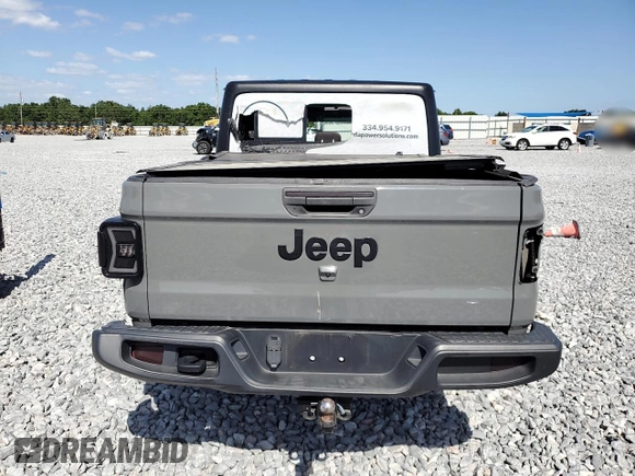 2022 Jeep Gladiator Texas Trail with VIN 1C6HJTAG9NL146049, listed as a Copart auction lot 55475145 with 51,590 mi miles and Salvage Title. Bid and sale history available at carsss.com. Image 6.
