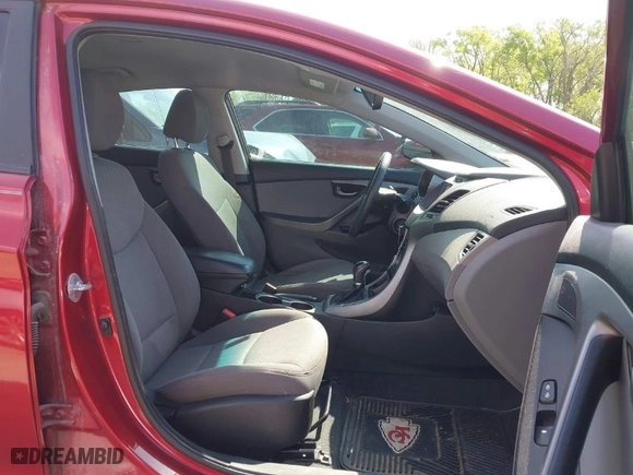 2015 Hyundai Elantra SE with VIN 5NPDH4AE8FH564373, listed as a IAAI auction lot 42092128 with 132,373 mi miles. Bid and sale history available at carsss.com. Image 5.