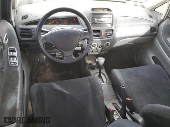 2003 Suzuki Aerio SX z VIN JS2RC41H135205642, wystawiony jako Copart lot #77690224 z przebiegiem 161 414 mil mil oraz Szkoda całkowita • Salvage title. Historia ofert i sprzedaży dostępna na DreamBid. Obrazek 8.