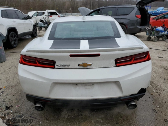 2017 Chevrolet Camaro 2LT with VIN 1G1FD1RS5H0113200, listed as a Copart auction lot 43952945 with 117,360 mi miles and Salvage Title. Bid and sale history available at carsss.com. Image 6.