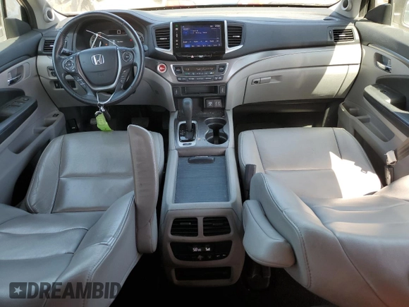 2016 Honda Pilot EX-L with VIN 5FNYF6H52GB067621, listed as a Copart auction lot 53848105 with 75,332 mi miles and Salvage Title. Bid and sale history available at carsss.com. Image 8.
