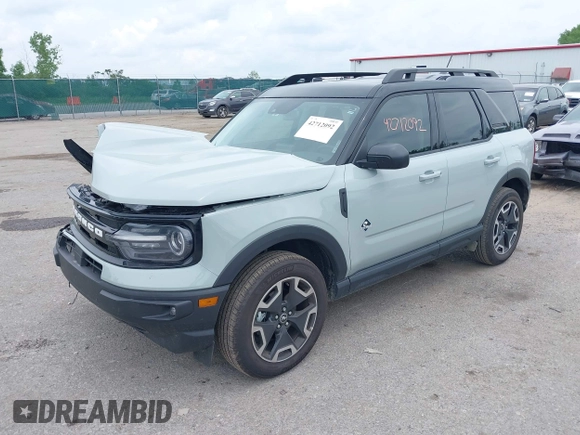 2024 Ford Bronco Sport Outer Banks with VIN 3FMCR9C69RRE43375, listed as a IAAI auction lot 42712092 with 17,827 mi miles and . Bid and sale history available at DreamBid. Image 17.