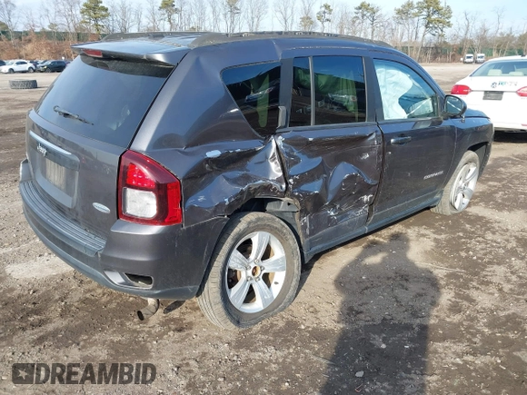 2017 Jeep Compass Latitude with VIN 1C4NJDEB6HD210255, listed as a IAAI auction lot 41643717 with 39,802 mi miles and . Bid and sale history available at DreamBid. Image 4.