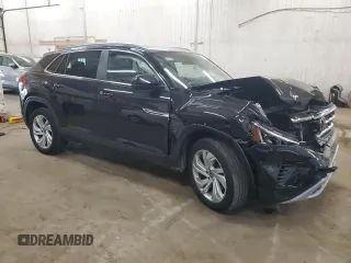 2020 Volkswagen Atlas SEL with VIN 1V2ME2CA5LC214793, listed as a Copart auction lot 55826735 with 55,654 mi miles and Salvage title. Bid and sale history available at DreamBid. Image 4.