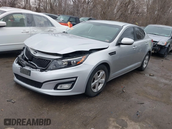 2014 Kia Optima LX z VIN KNAGM4A74E5476622, wystawiony jako IAAI lot #41701835 z przebiegiem 193 086 mil mil oraz . Historia ofert i sprzedaży dostępna na DreamBid. Obrazek 2.