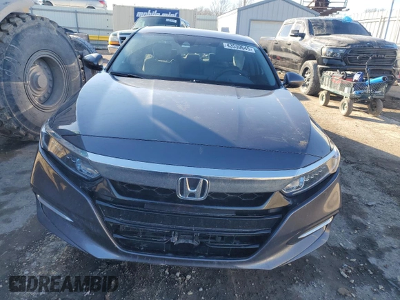 2020 Honda Accord with VIN 1HGCV3F18LA016852, listed as a Copart auction lot 43539645 with 69,699 mi miles and Salvage Title. Bid and sale history available at DreamBid. Image 5.