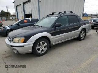 2003 Subaru Baja with VIN 4S4BT61C436103057, listed as a Copart auction lot 48789505 with 283,957 mi miles and Salvage Title. Bid and sale history available at DreamBid. Image 1.