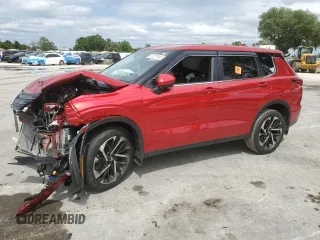 2024 Mitsubishi Outlander SE z VIN JA4J3VA83RZ083715, wystawiony jako Copart lot #51871545 z przebiegiem 9 042 mil mil oraz Szkoda całkowita • Salvage title. Historia ofert i sprzedaży dostępna na DreamBid. Obrazek 1.