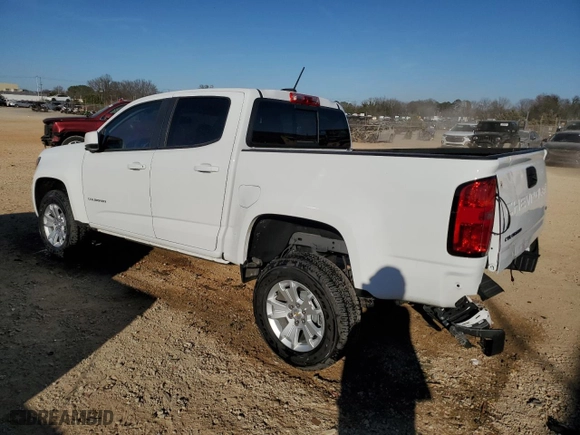 2022 Chevrolet Colorado 2WD LT with VIN 1GCGSCEN0N1224644, listed as a Copart auction lot 46106545 with 7,805 mi miles and Salvage Title. Bid and sale history available at carsss.com. Image 2.