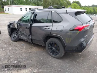 2022 Toyota RAV4 Hybrid SE with VIN 2T3T6RFV6NW036068, listed as a IAAI auction lot 42344831 with 44,801 mi miles and . Bid and sale history available at DreamBid. Image 3.