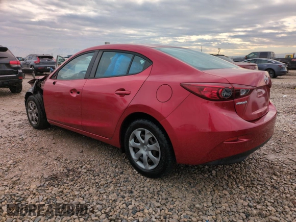 2014 Mazda 3 i SV with VIN JM1BM1T78E1185394, listed as a Copart auction lot 88788315 with 106,915 mi miles and Salvage Title. Bid and sale history available at DreamBid. Image 2.