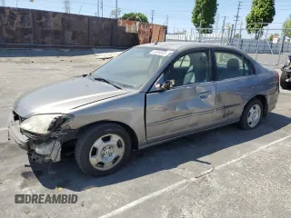2005 Honda Civic with VIN JHMES96695S004445, listed as a Copart auction lot 53684835 with 164,623 mi miles and Salvage Title. Bid and sale history available at DreamBid. Image 1.