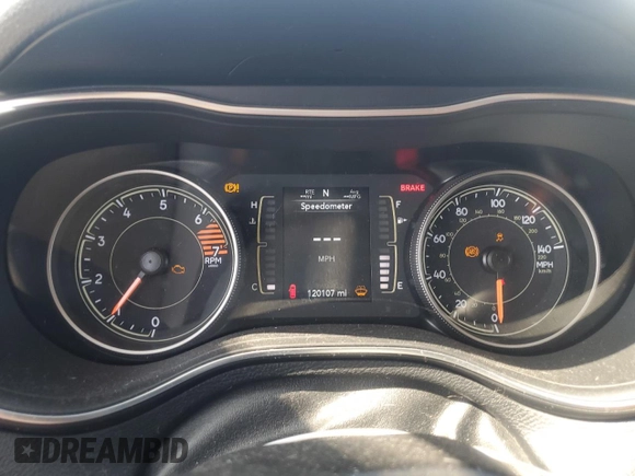 2020 Jeep Cherokee Latitude with VIN 1C4PJLCB5LD561415, listed as a Copart auction lot 61106095 with 120,107 mi miles and Salvage title. Bid and sale history available at DreamBid. Image 9.