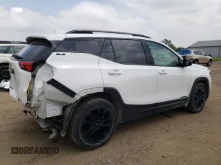 2020 GMC Terrain SLE z VIN 3GKALMEV4LL209390, wystawiony jako Copart lot #59843125 z przebiegiem 91 773 mil mil oraz Szkoda całkowita • Salvage title. Historia ofert i sprzedaży dostępna na DreamBid. Obrazek 3.