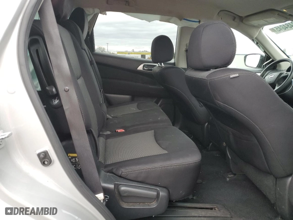 2017 Nissan Pathfinder S with VIN 5N1DR2MM9HC651522, listed as a Copart auction lot 43484845 with 139,020 mi miles and Salvage Title. Bid and sale history available at carsss.com. Image 11.