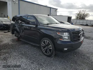 2018 Chevrolet Tahoe Premier with VIN 1GNSCCKJ1JR265084, listed as a Copart auction lot 45997395 with 105,575 mi miles and Salvage Title. Bid and sale history available at carsss.com. Image 4.