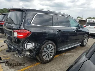 2017 Mercedes-Benz GLS 450 with VIN 4JGDF6EE0HA770076, listed as a Copart auction lot 68816684 with 139,239 mi miles and Salvage Title. Bid and sale history available at DreamBid. Image 3.