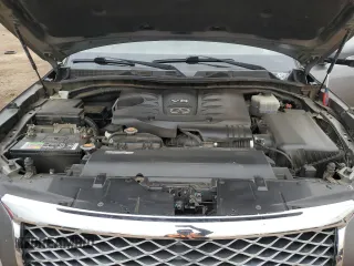 2015 Infiniti QX80 with VIN JN8AZ2NF9F9570736, listed as a Copart auction lot 82087543 with 130,009 mi miles. Bid and sale history available at carsss.com. Image 12.